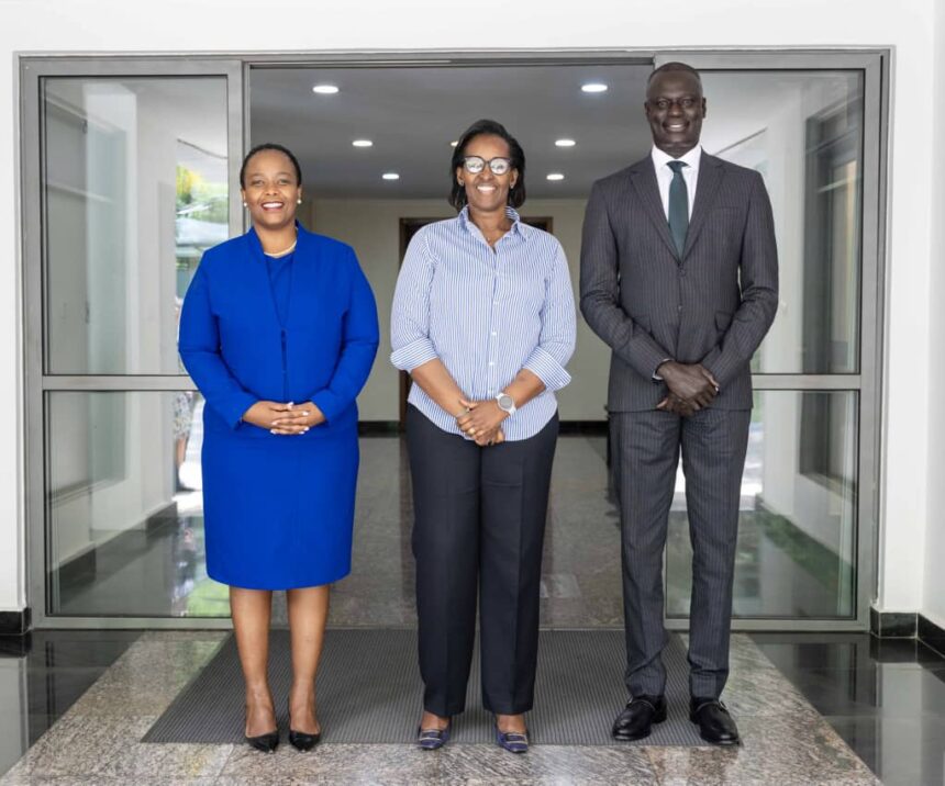 Madamu Jeannette Kagame Yakiriye Abayobozi Ba NBA Africa Na BAL – AHUPA ...