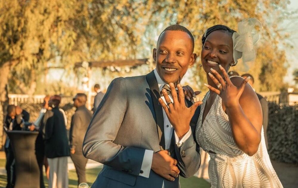 Miss Mutesi Aurore Kayibanda agiye gusezerana imbere imbere y’Imana n’umukunzi we AHUPA VISUAL